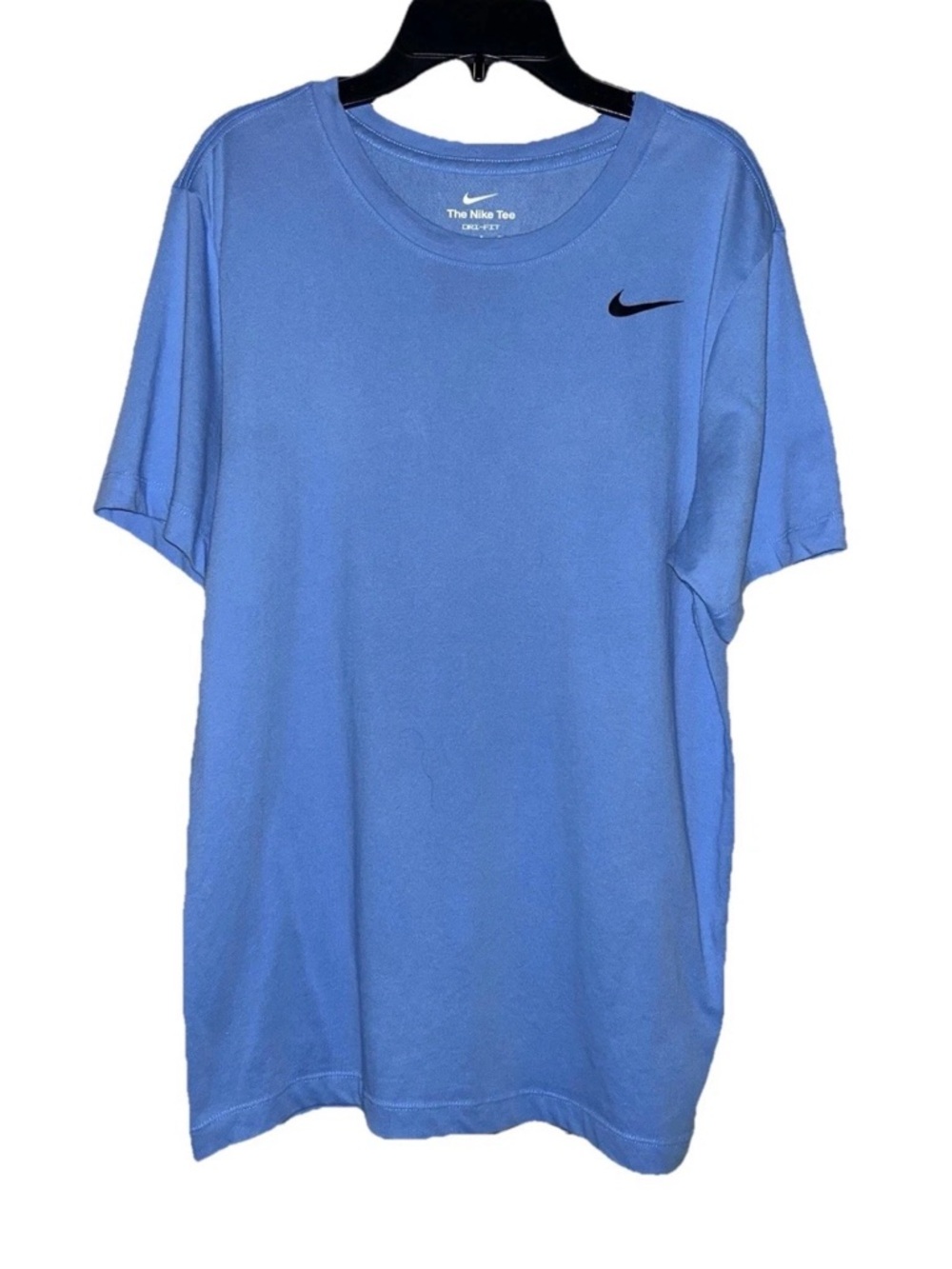 Men’s Small Nike Dri-Fit Activewear Blue Short Sleeve Performance Training Tee